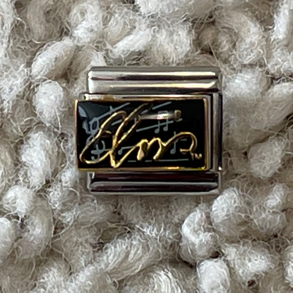 Casa D'oro Elvis Presley #22 Italian Charm 9mm